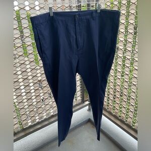 Polo Ralph Lauren Classic Fit Linen-Cotton Pant- BLUE